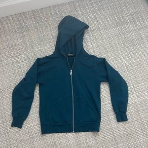 Aritzia The Super Fleece Zip up hoodie